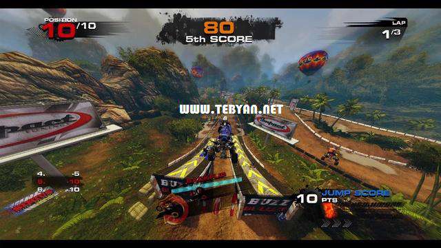 بازی مهیج و جذاب Mad Riders