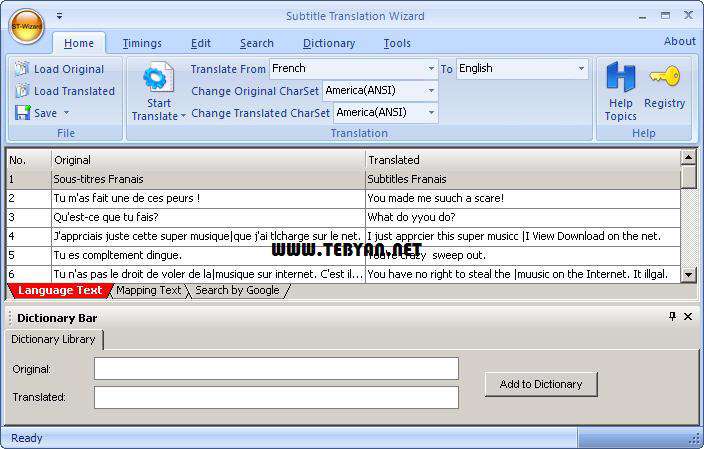 ترجمه و ویرایش زیرنویس فیلم ها، Subtitle Translation Wizard 4.1 Final