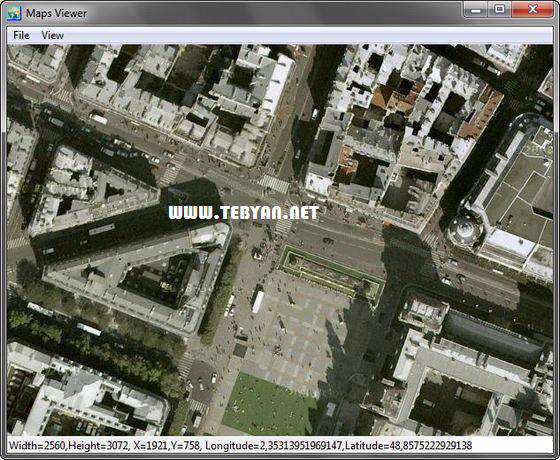ذخیره نقشه های ماهواره ای، Universal Maps Downloader 6.85