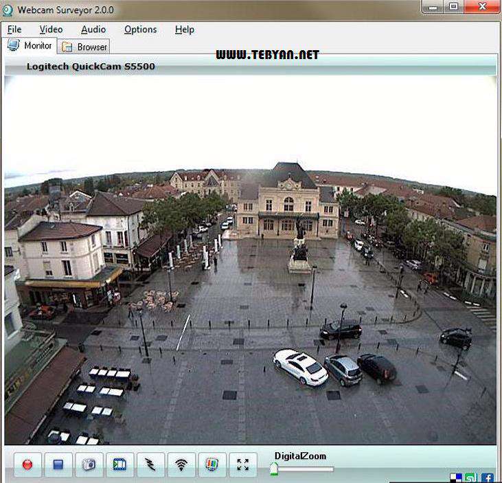 تبدیل وبکم به دوربین مدار بسته، Webcam Surveyor 2.0.6