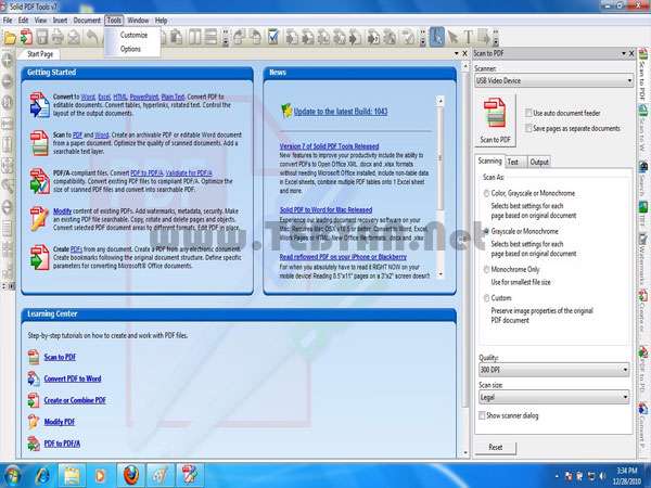 تبدیل و ایجاد فایل های پی دی اف، Solid Documents Solid PDF Tools 7.3 Build2024