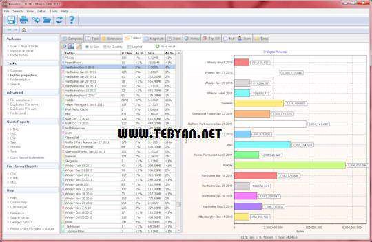 نمایش کامل و دقیق اطلاعات هارد، Xinorbis 6.0.19