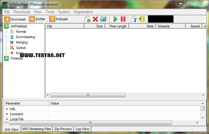 مدیریت دانلود فایل، HiDownload Platinum 8.0.4