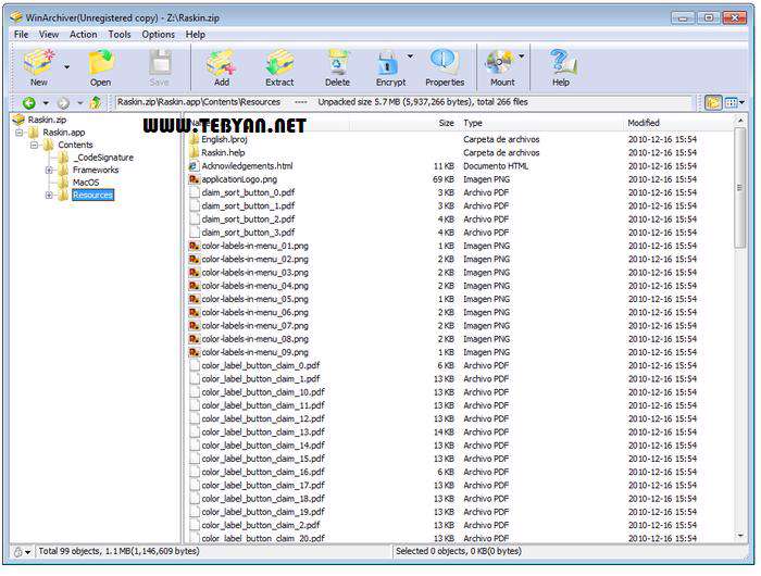 ساخت و مدیریت قدرتمند فایل های فشرده، WinArchiver 3.0