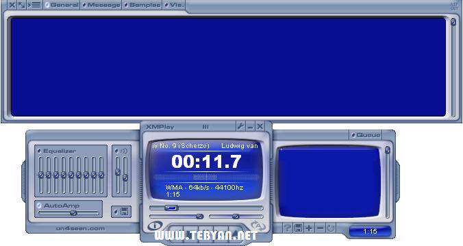 پلیر صوتی رایگان و کم حجم، XMPlay 3.7