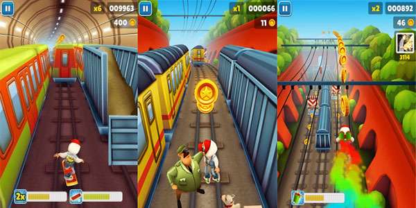 بازی موج سواری در مترو نسخه اندروید، Subway Surf 1.7.3