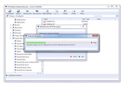 بازیابی قدرتمند اطلاعات + پرتابل، UFS Explorer Standard Recovery 5.6
