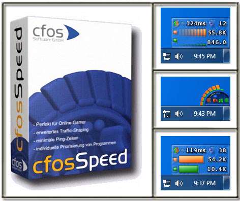 نمایش و افزایش سرعت اینترنت، cFosSpeed 9.00 build 2020 Final