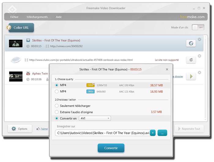 دانلود رایگان ویدیوهای آنلاین، Freemake Video Downloader 3.5.0