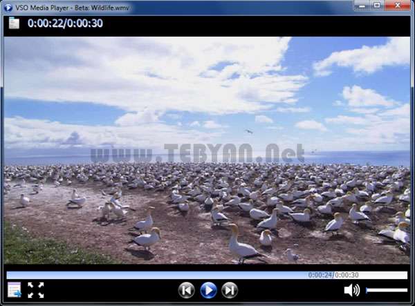 پخش کننده قدرتمند فیلم، VSO Media Player 1.1.2.439