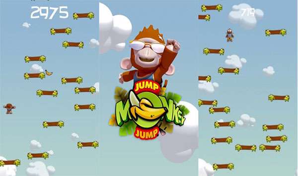 بازی زیبای پرش میمون نسخه سیمبیان3، Jump Monkey Jump v1.0.0 