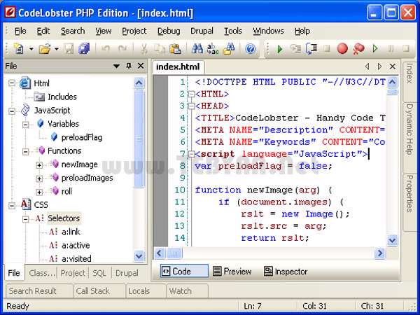 ساخت و ویرایش کدهای پی اچ پی، CodeLobster PHP Edition Pro 4.4.1 Final