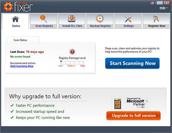 رفع خطای فایل های DLL + پرتابل، DLL-Files Fixer 2.9.72.2589