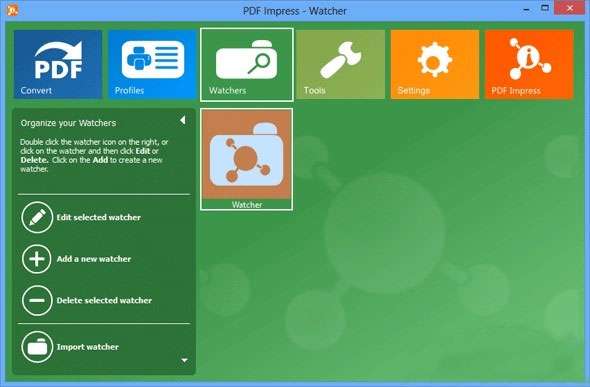 ابزار همه کاره فایل های پی دی اف، PDF Impress 2013