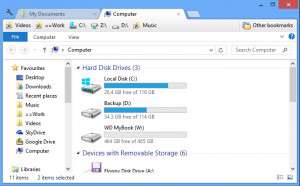 نمایش اکسپلورر ویندوز به صورت تب، Clover 3.0.286