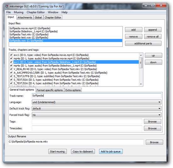 ترکیب زیرنوس و فیلم، MKVToolnix 6.1.0