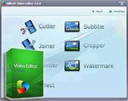 ویرایش فایل های ویدیویی + پرتابل، GiliSoft Video Editor 4.2.0
