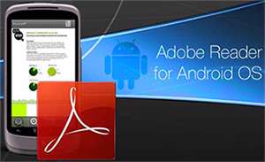 مشاهده و مرور فایل های PDF نسخه اندروید، Adobe Reader 10.6.1