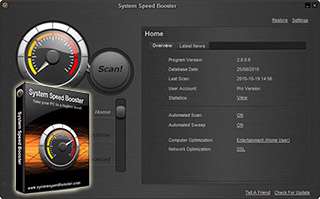 بهینه کننده قدرتمند رایانه، System Speed Booster 3.0.3.2