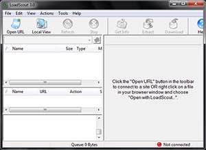 نمایش محتویات فایل فشرده قبل از دانلود شدن، LoadScout 3.0 Final