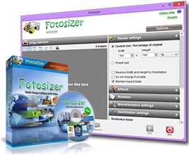 تغییر اندازه تصاویر با کمترین افت کیفیت + پرتابل، FotoSizer 2.05.0.536 Final