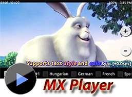 پخش کننده قدرتمند فیلم + کدک، MX Player Pro 1.7.16