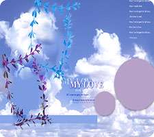 تصاویر لایه باز فون آماده و پس زمینه های آبی رنگ مناسب عکاسان، سری سوم