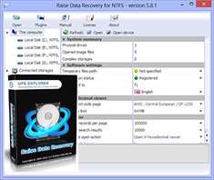 بازیابی اطلاعات پاک شده، Raise Data Recovery for FAT/NTFS 5.10.1