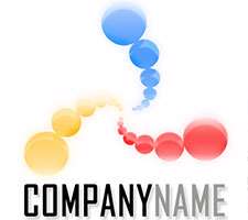 طرح لایه باز چند نمونه مجموعه لوگوی الهام بخش 