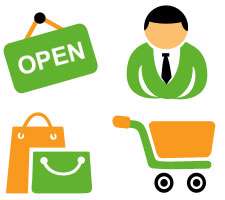 مجموعه آیکن با موضوع فروشگاه