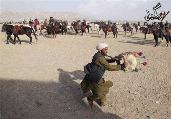 ورزش عجیب و پرطرفدار افغان  ها! +عکس