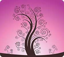 تصاویر وکتور درخت اسلیمی چهار فصل