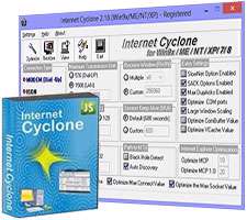 دانلود Internet Cyclone 2.27 افزایش واقعی سرعت اینترنت + پرتابل