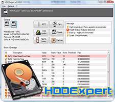 بررسی سلامت و عملکرد درایوها، HDDExpert 1.14.2.29 Final