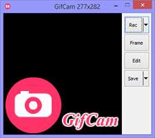 فیلم برداری از محیط ویندوز با فرمت گیف، GifCam 3.1