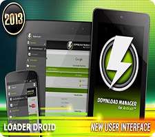 مدیریت دانلود فایل در اندروید، Loader Droid Download Manager 0.9.8.3