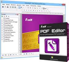 ویرایش و مدیریت فایل های پی دی اف، Foxit Advanced PDF Editor 3.10