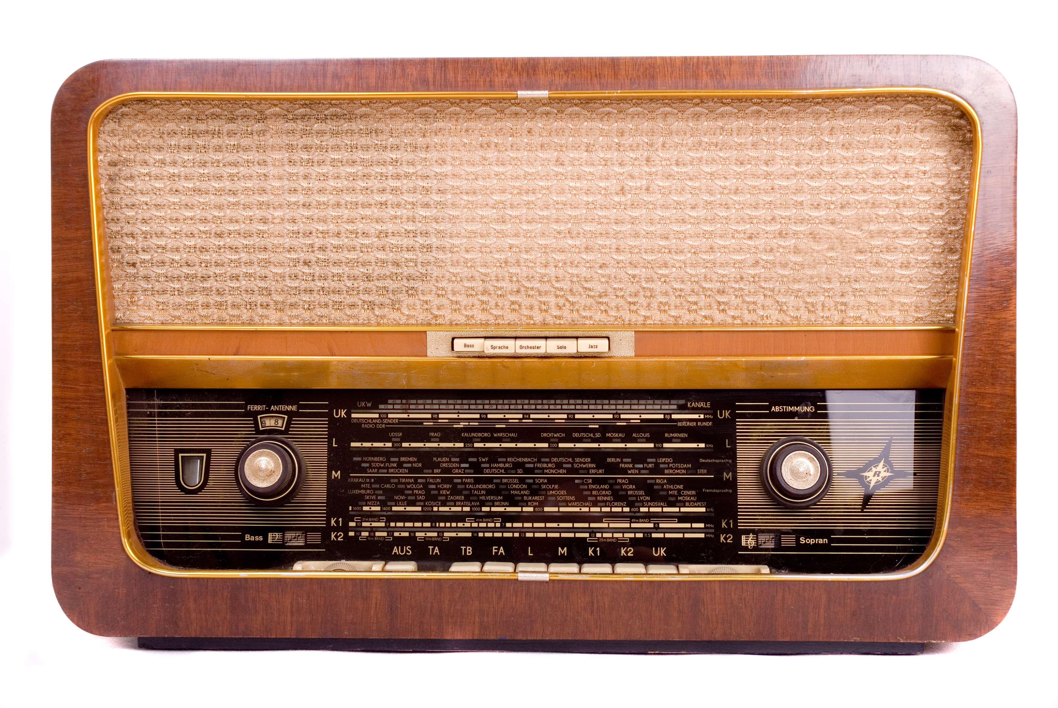 رادیو گرامافون قدیمی