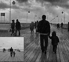 اضافه کردن افکت بارش باران به یک عکس