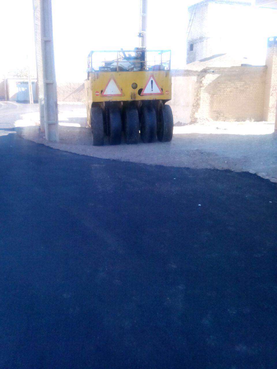 درحال اسفالت 
