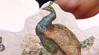 تابلو با پوست تخم مرغ (2)