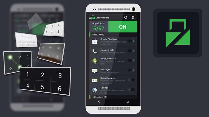 Lockdown Pro App Lock-2.5.3 قفل گذاری هرچه میخواهید برای آندروید