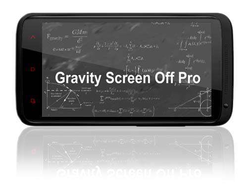 دانلود نرم افزار روشن و خاموش کردن صفحه بدون نیاز به کلید پاور Gravity Screen Pro On.Off 2.4.6.3
