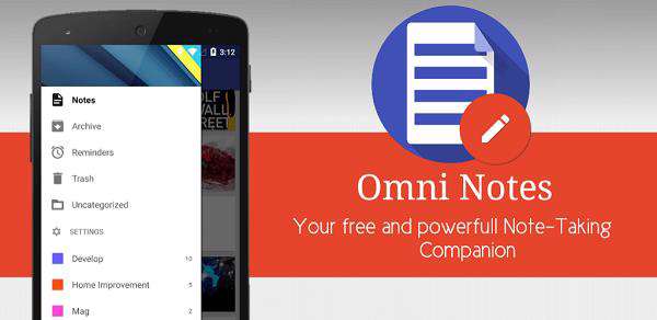 دانلود نرم افزار یادداشت برداری Omni Notes 5.2.15 اندروید