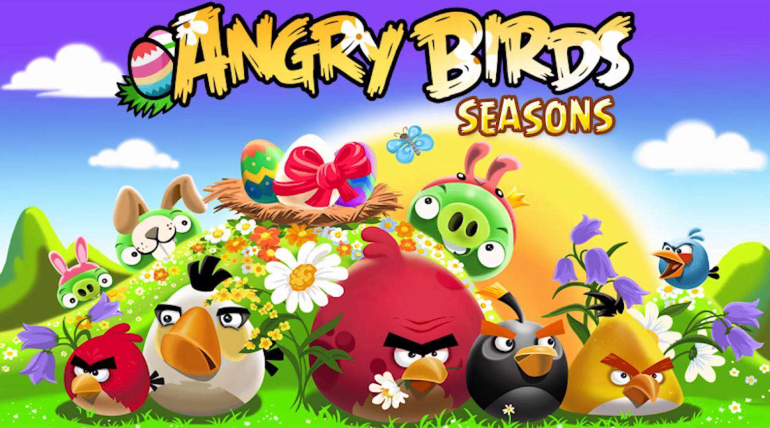 دانلود بازی محبوب و سرگرم کننده پرندگان خشمگین Angry Birds Seasons 6.6.1
