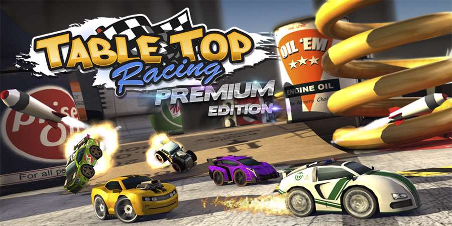 دانلود بازی ماشین سواری اسباب بازی Table Top Racing Premium 1.0.41 برای اندروید