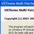 Uxtheme Multi-patcher 5.5