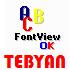 نمایش و مدیریت فونت + پرتابل، FontViewOK 3.55