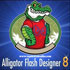 Alligator Flash Designer 8.0.30 ساخت تصاویر و افکت های مختلف فلش