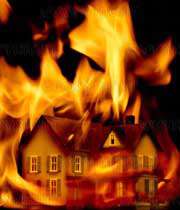آتش سوزی خانه